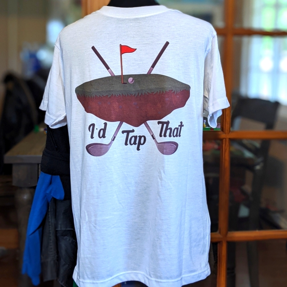 I'd Tap That Funny Golf Shirt